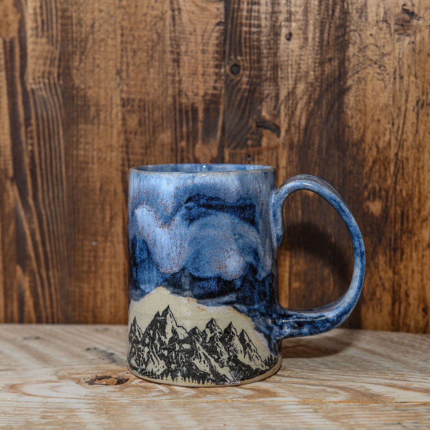 Mountain Mug - Cloudy Day