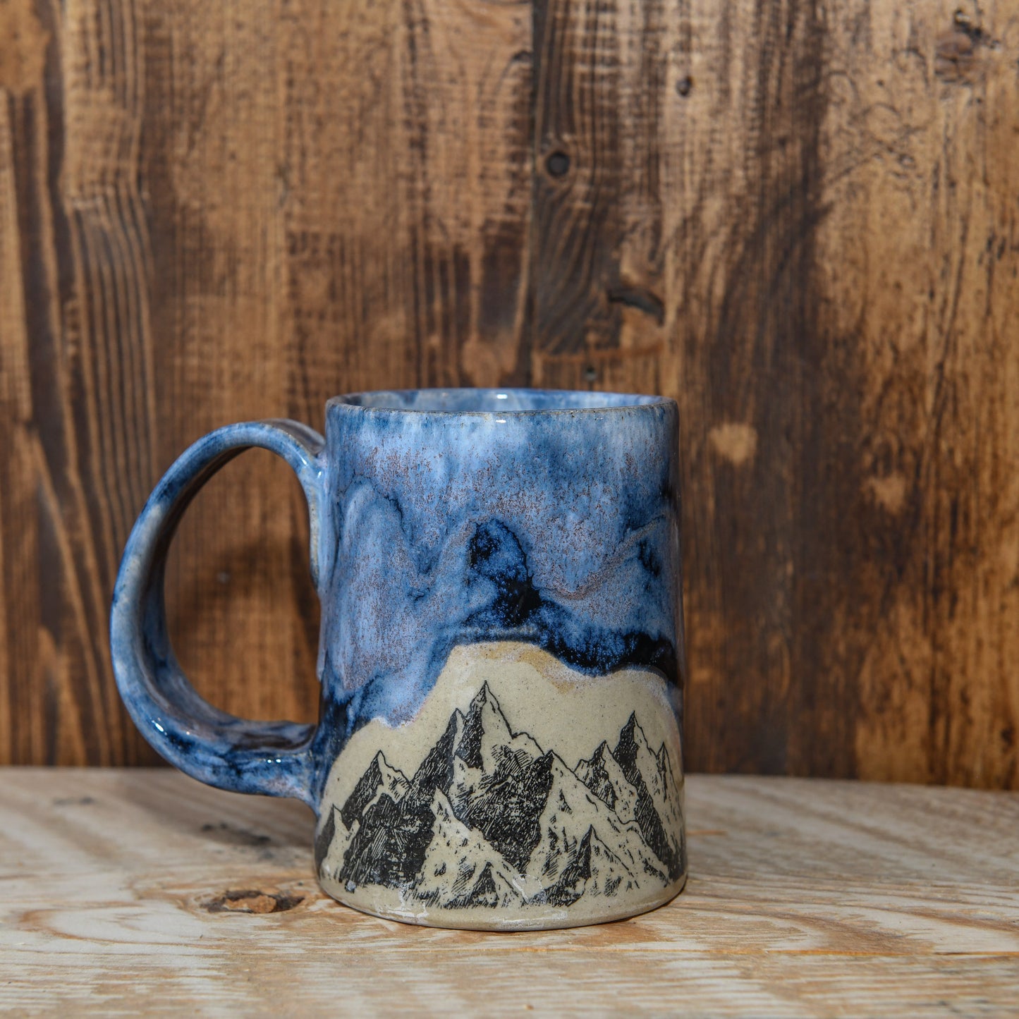 Mountain Mug - Cloudy Day