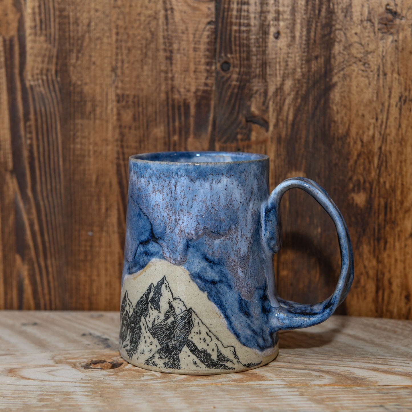 Mountain Mug - Cloudy Day