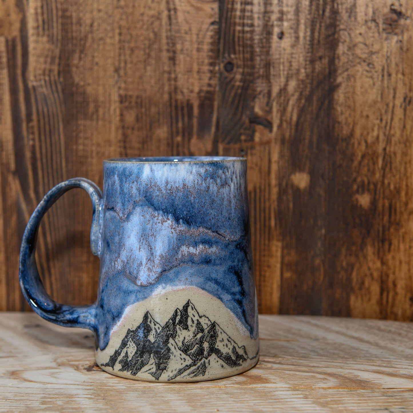 Mountain Mug - Cloudy Day