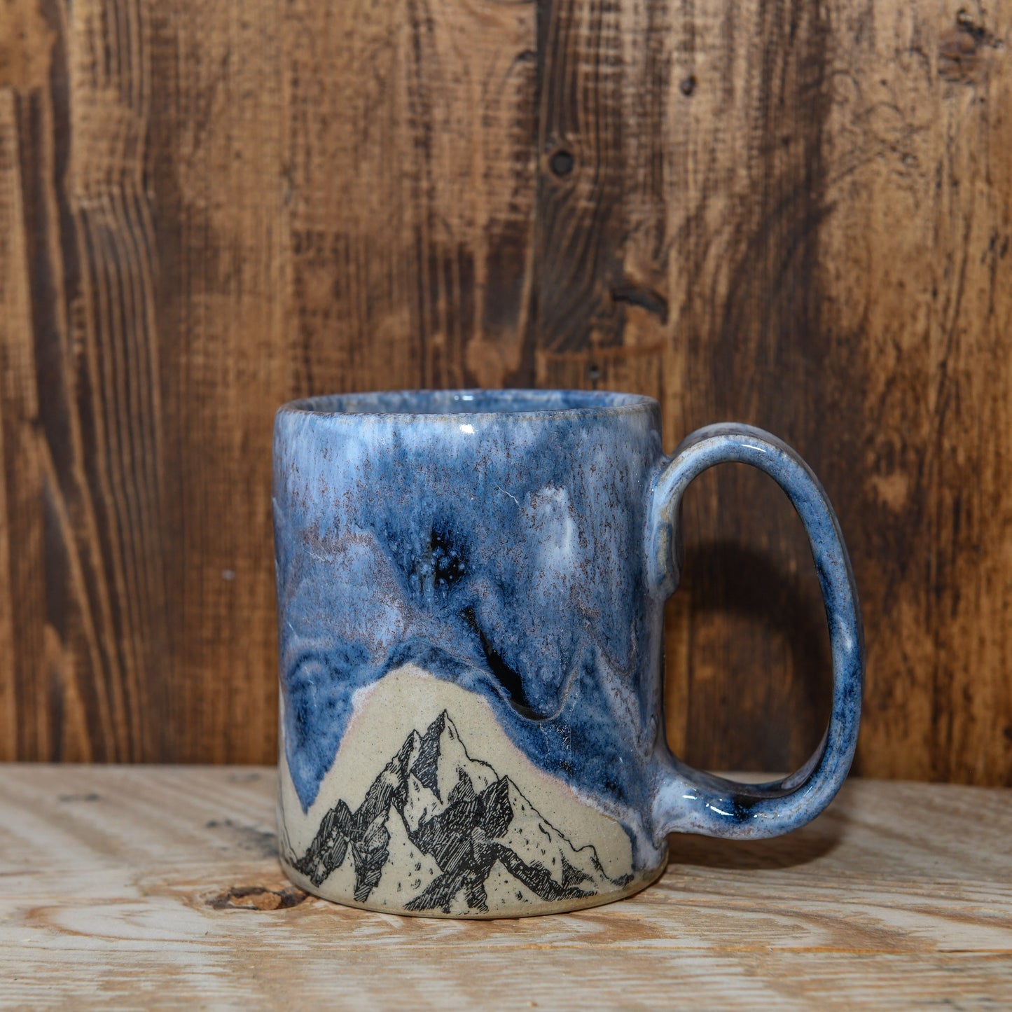 Mountain Mug - Cloudy Day