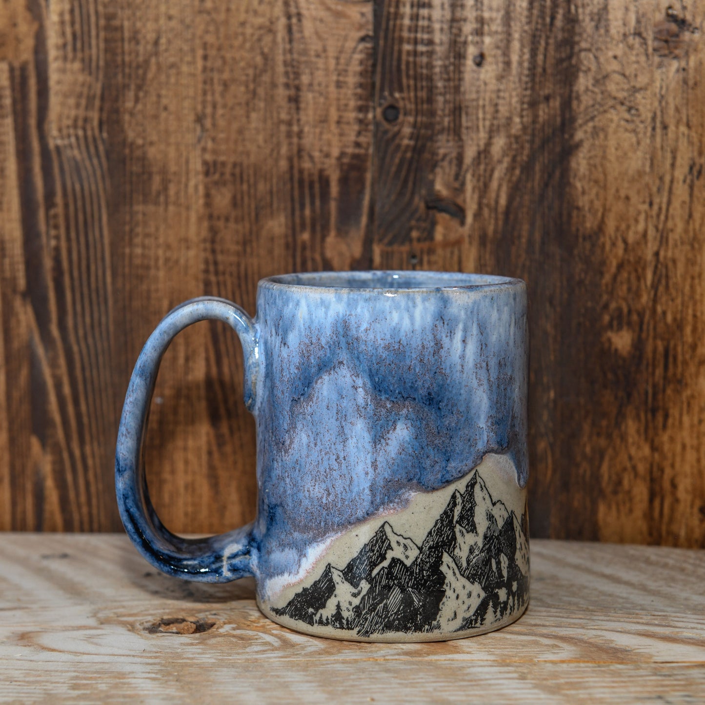 Mountain Mug - Cloudy Day