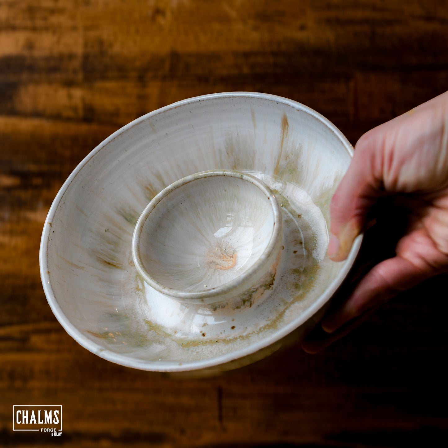 Chip & Dip Bowl - Misty Morning