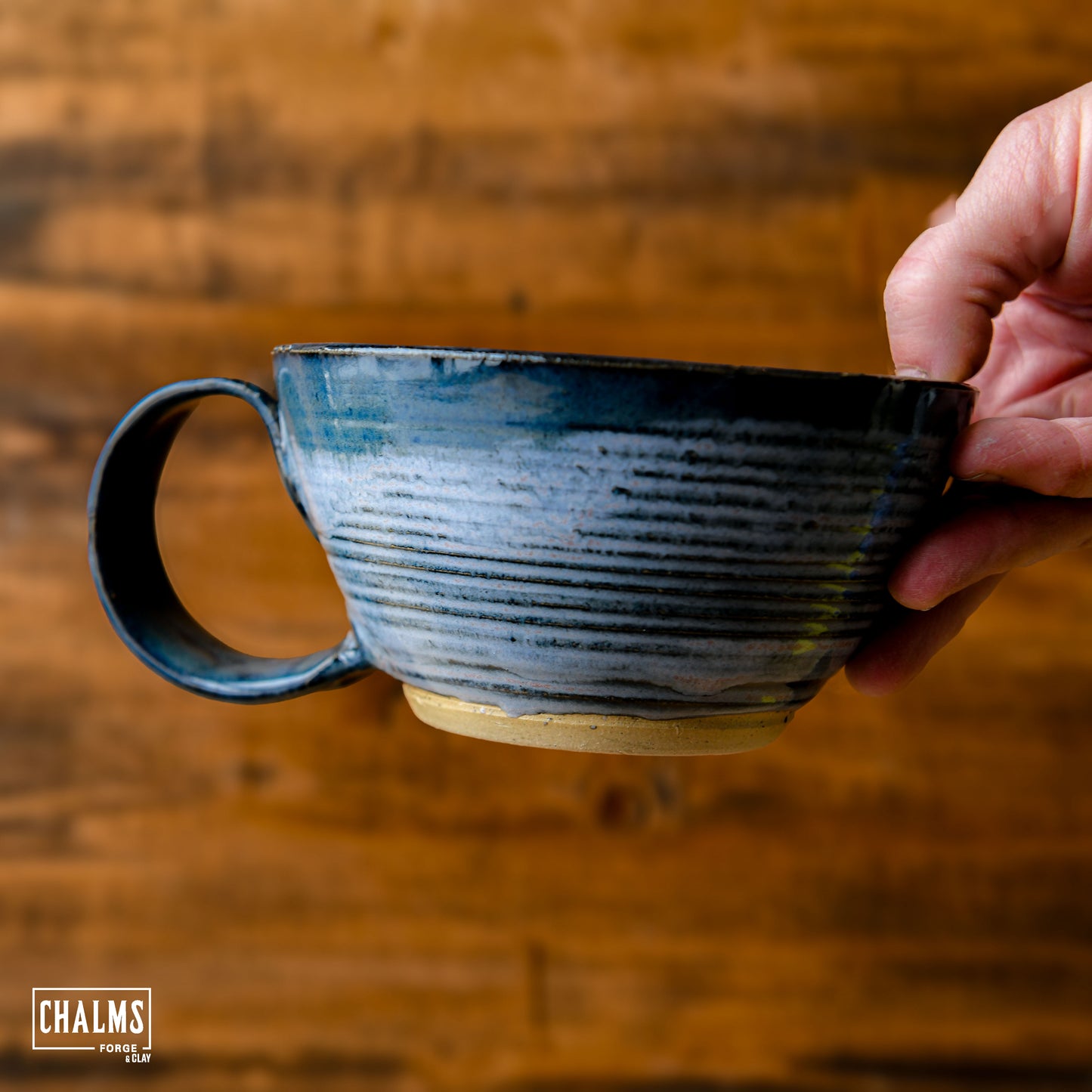 Latte Mug - the Big Latte - Cloudy Day